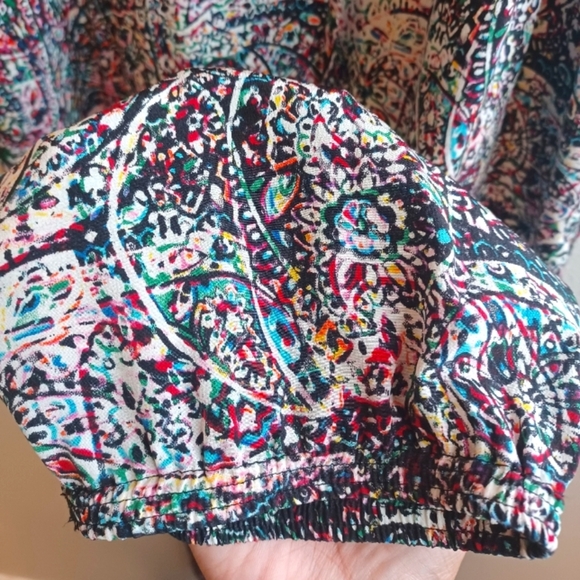 L’AGENCE 100% Silk Colorful Abstract Artsy Jumpsuit - Picture 15 of 16